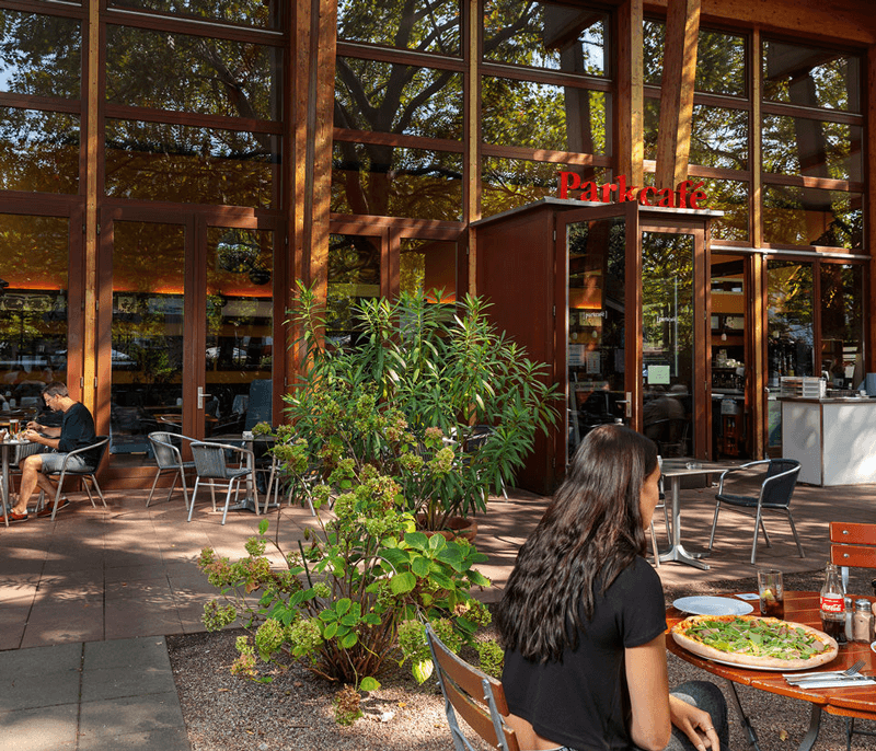 Parkcafe Berlin für Ihe Event - Biergarten